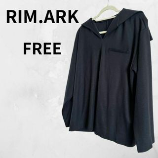 ✨RIM.ARK✨リムアーク　Open collar PO 38 ブラック
