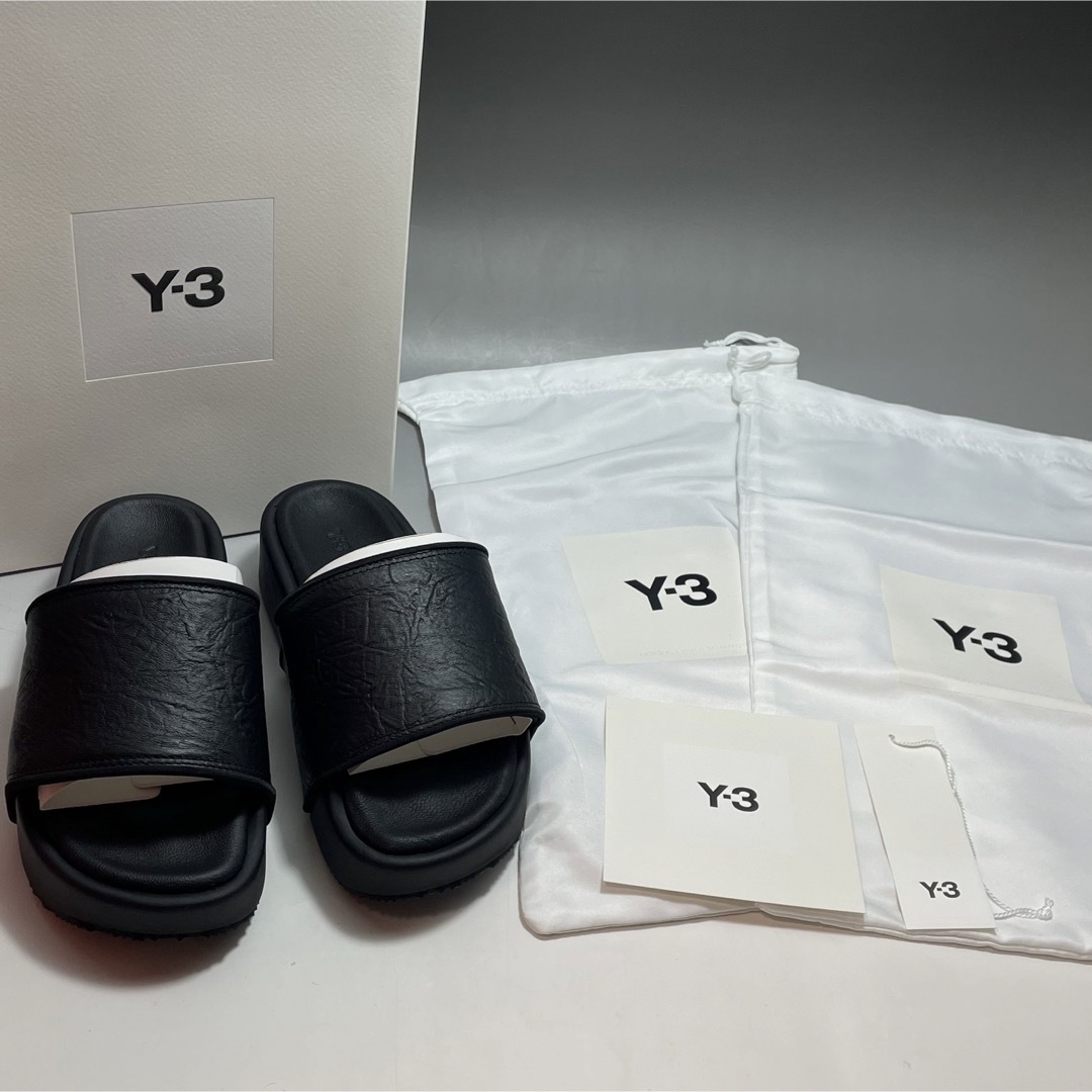 Y-3 Yohji あつかっ Yamamoto 厚底 SLIDE サンダル Y-3 Yohji あつかっ Yamamoto 厚底 SLIDE サンダル