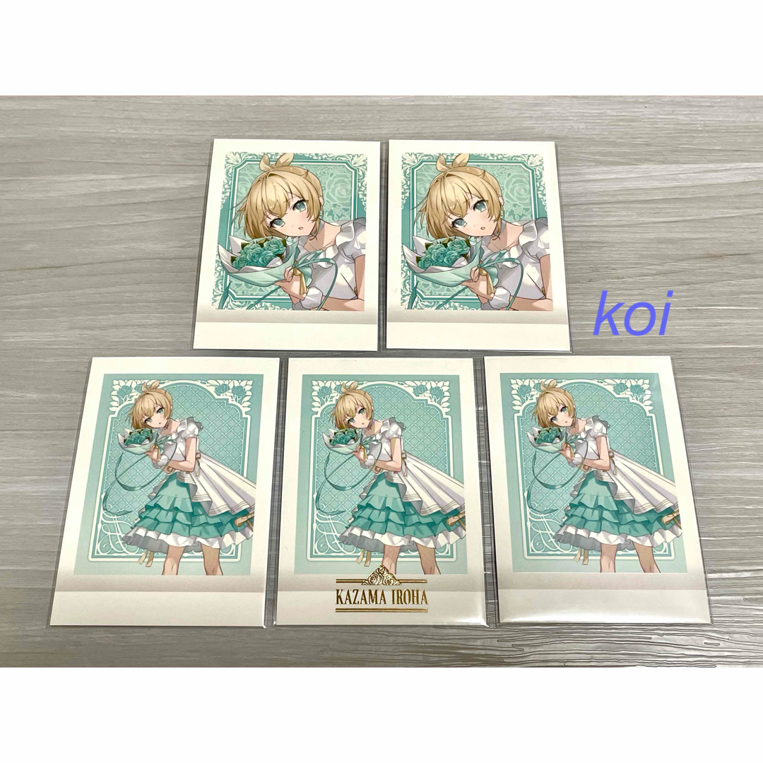 ホロライブ ぱしゃこれ 風真いろは 5枚(箔押し仕様含む) エンタメ/ホビーのアニメグッズ(カード)の商品写真