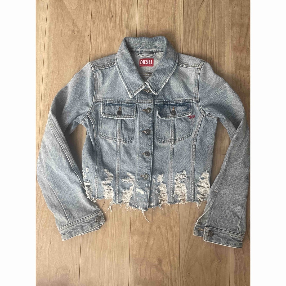 DIESEL - DIESELダメージデニムジャケット ヴィンテージ Gジャン DIESEL - DIESELダメージデニムジャケット ヴィンテージ Gジャン