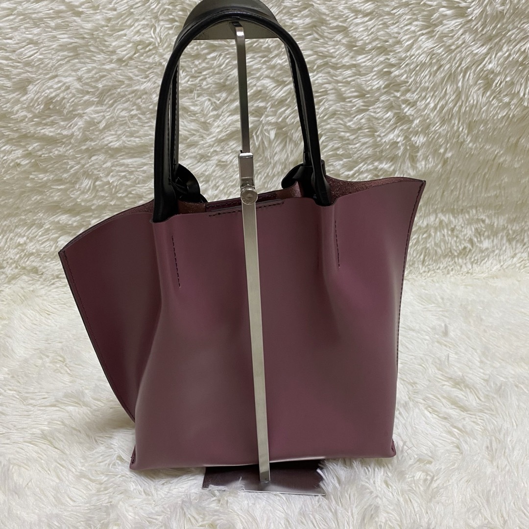 美品】 付属品 付き ジャンニキャリーニ トートバッグ コインケース 美品】 付属品 付き ジャンニキャリーニ トートバッグ コインケース