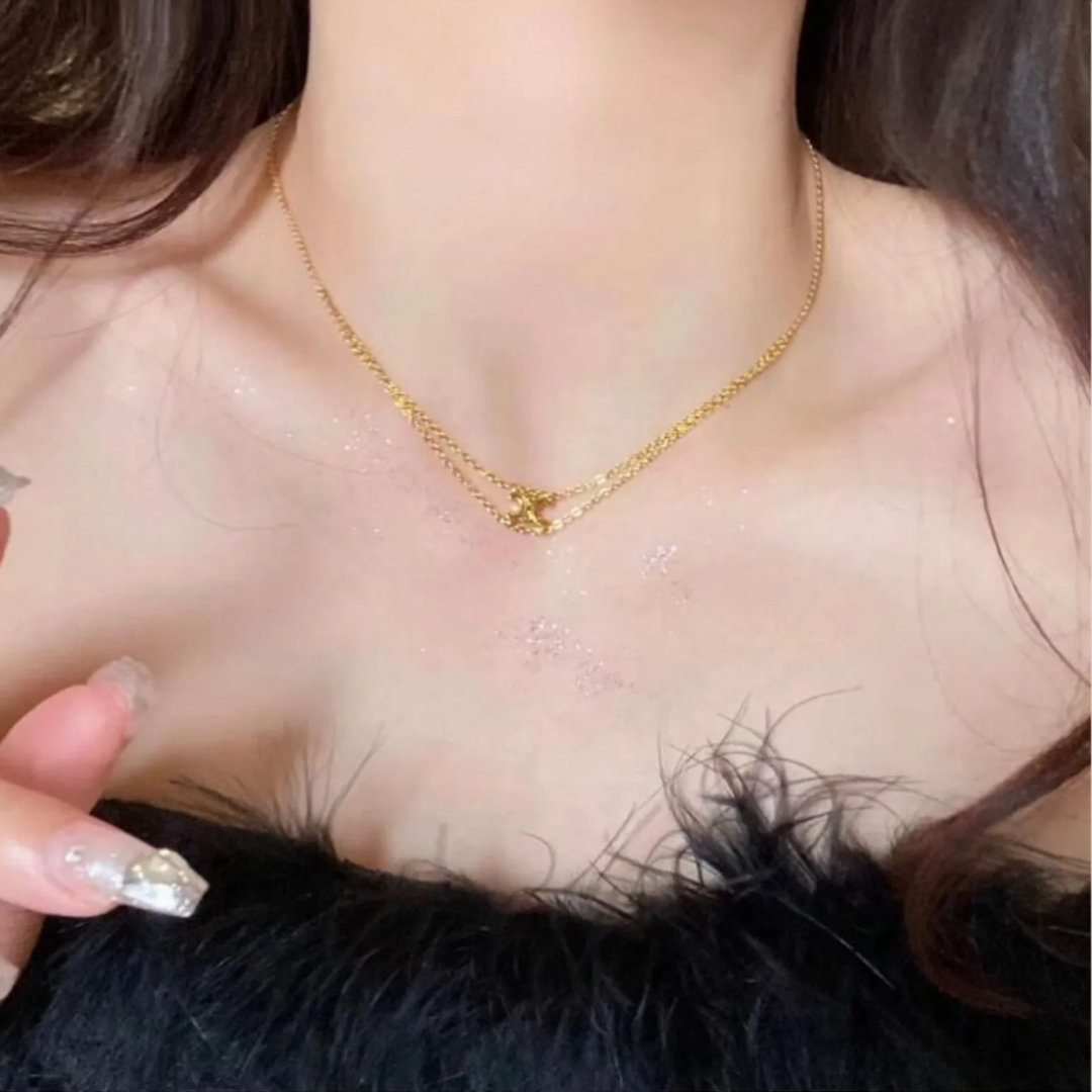 CELINE - 【CELINE】トリオンフ サスペンダー ネックレスの通販 CELINE - 【CELINE】トリオンフ サスペンダー ネックレスの通販