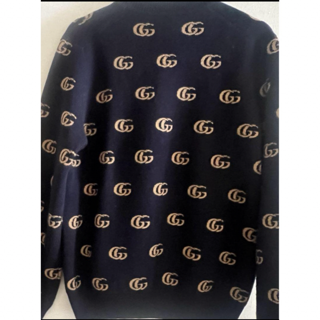 ダブルG ウールジャカード カーディガン ダブルG ウールジャカード カーディガン