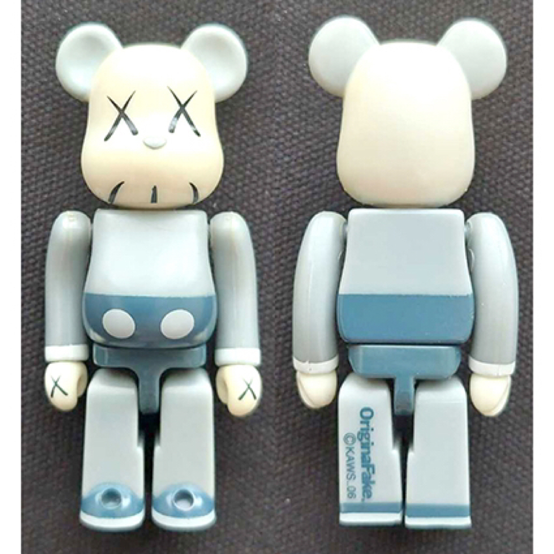 Kaws OriginalFake ver. 100%未開封ベアブリック 未開封 Kaws OriginalFake ver. 100%未開封ベアブリック 未開封