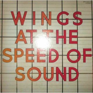 ポール・マッカートニー 　スピード・オブ・サウンド　LP　レコード　ビートルズ(ポップス/ロック(洋楽))