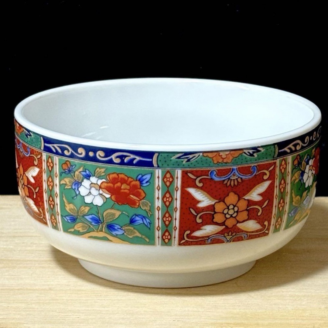 有田焼 - *【未使用】有田焼 瑞兆窯 絵変り 小丼 5客セット 有田焼 - *【未使用】有田焼 瑞兆窯 絵変り 小丼 5客セット