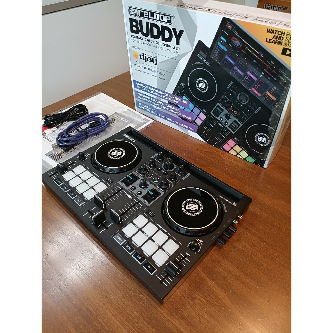 reloop BUDDY/DJコントローラー/1年保証残/MAC&PCスマホ対応 reloop BUDDY/DJコントローラー/1年保証残/MAC&PCスマホ対応