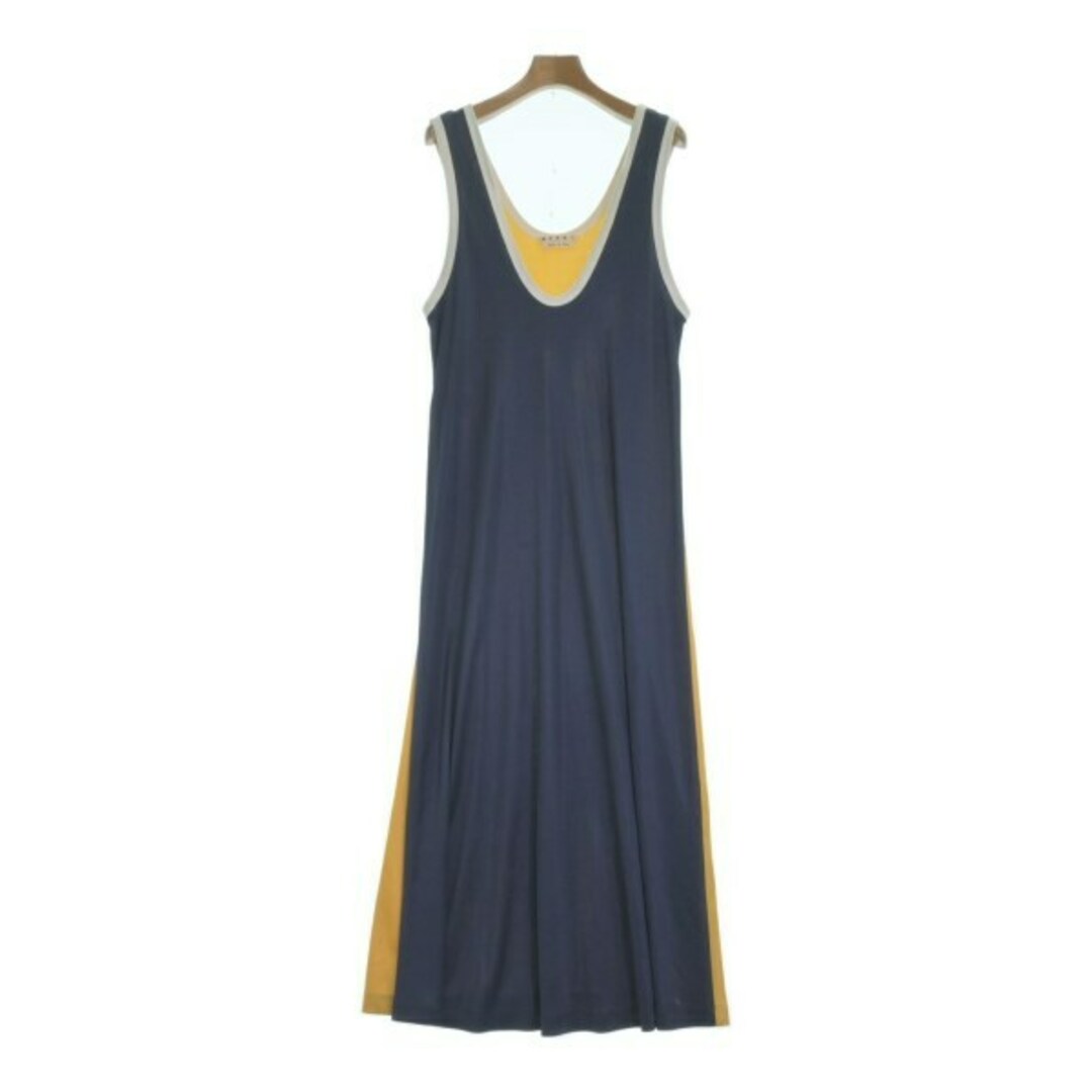 MARNI マルニ ワンピース 40(M位) 紺x黄 【古着】 MARNI マルニ ワンピース 40(M位) 紺x黄 【古着】