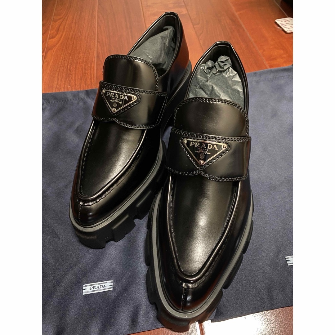 PRADA - 【新品未使用】PRADA ローファーの通販 by sweetie PRADA - 【新品未使用】PRADA ローファーの通販 by sweetie