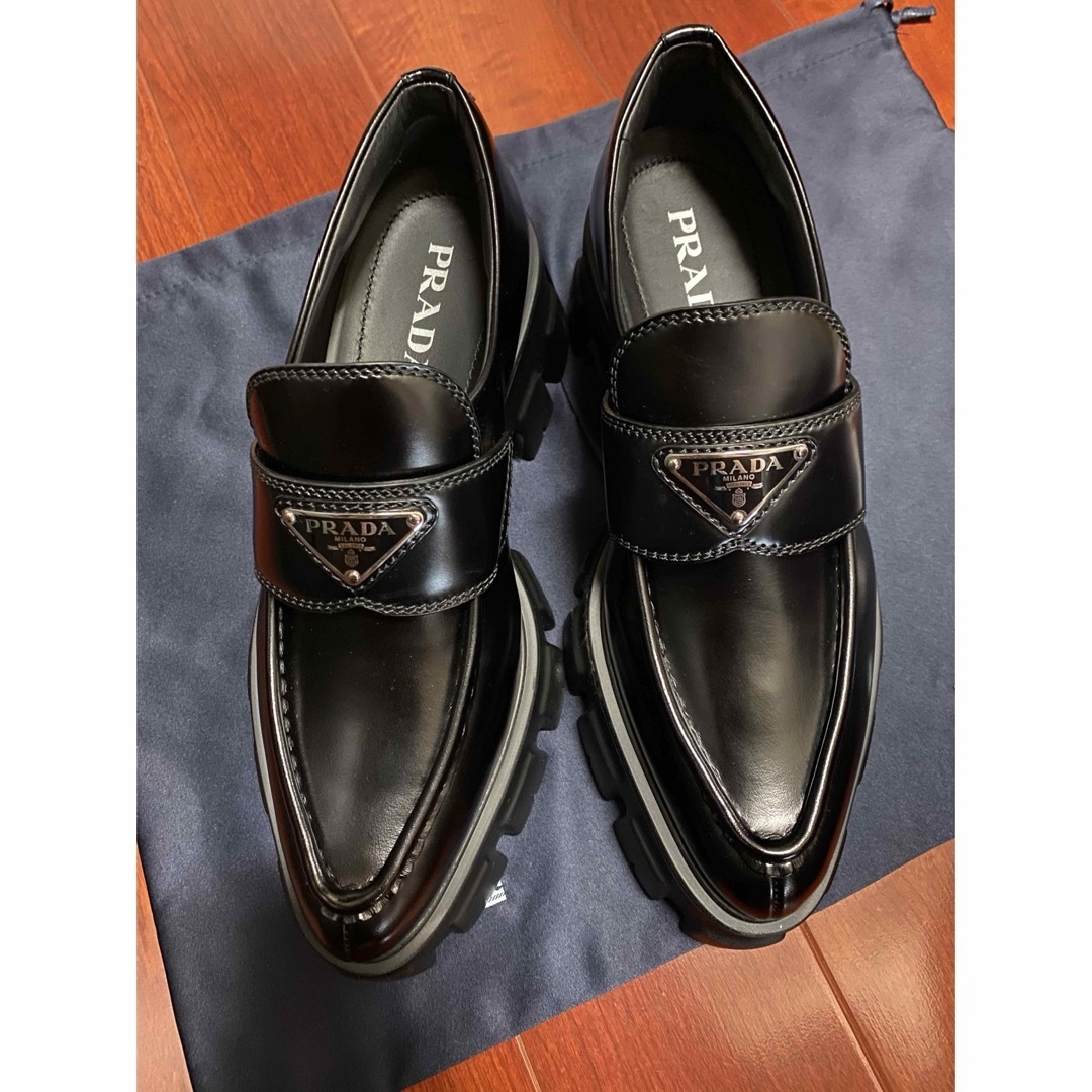 PRADA - 【新品未使用】PRADA ローファーの通販 by sweetie PRADA - 【新品未使用】PRADA ローファーの通販 by sweetie