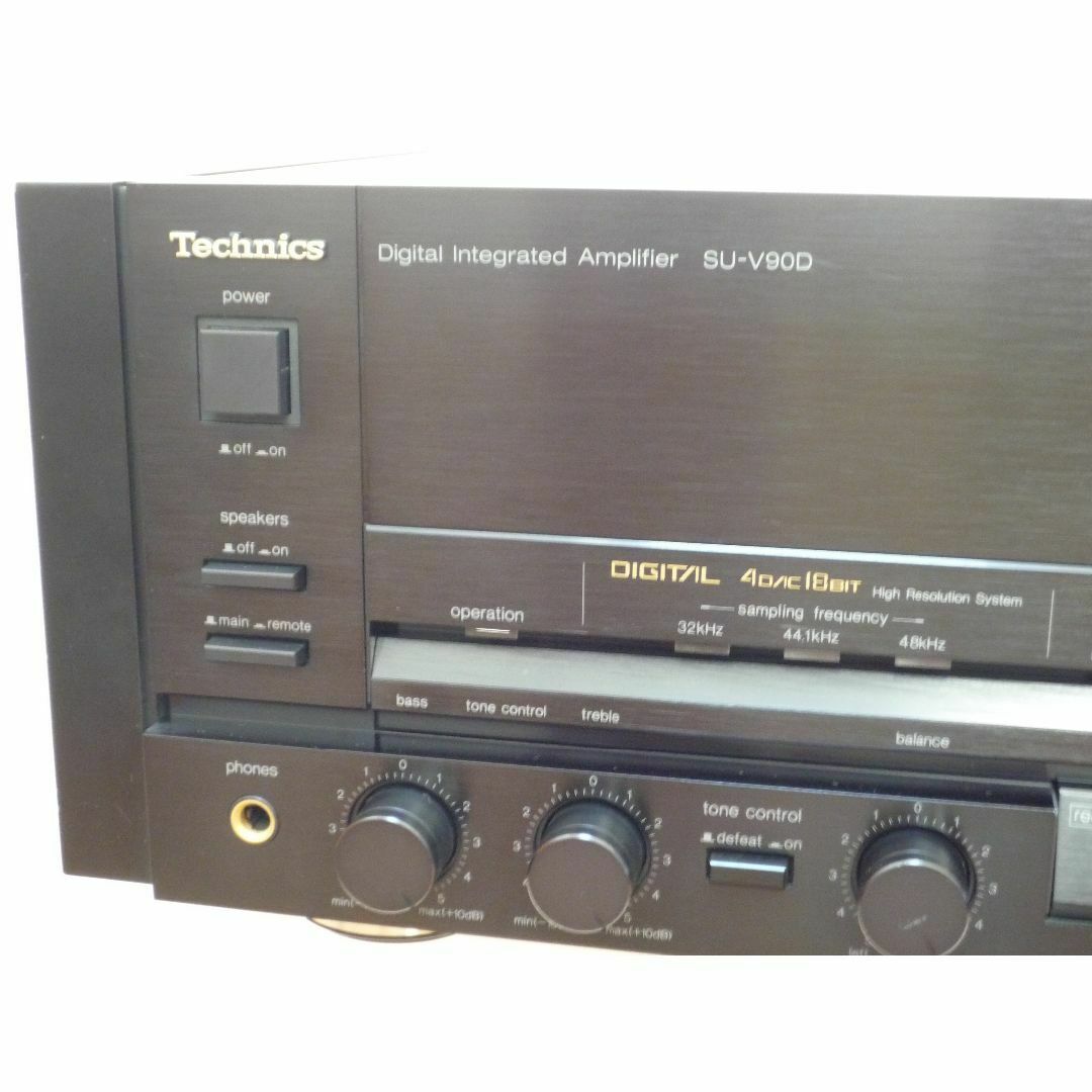 希少】Technics SU-V90D インテグレーテッドアンプ オーディオ機器 希少】Technics SU-V90D インテグレーテッドアンプ オーディオ機器