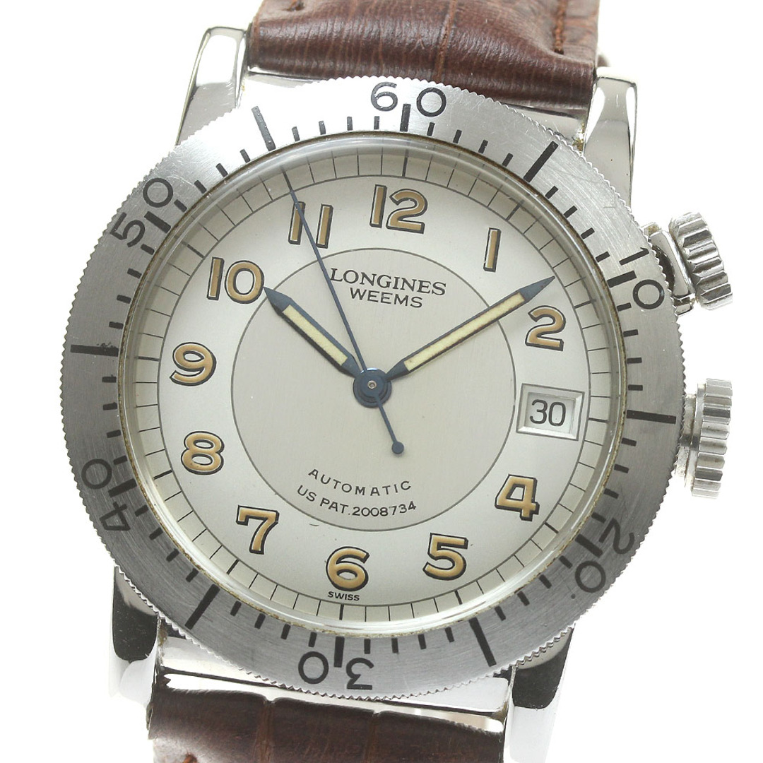 LONGINES - 訳あり ロンジン LONGINES L2.608.4 ウィームス 3000本限定 自動巻き メンズ _830591
