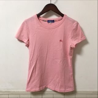 バーバリー(BURBERRY)のBURBERRY BLUE LABEL 半袖Tシャツ ピンク サイズ38(カットソー(半袖/袖なし))