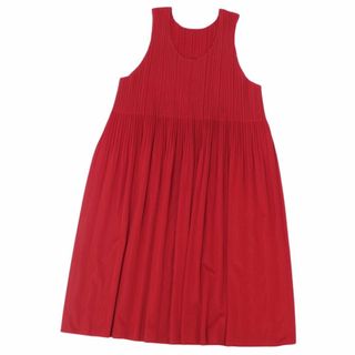 PLEATS PLEASE ISSEY MIYAKE(ひざ丈ワンピース ・ レッド/赤色 PLEATS PLEASE ISSEY MIYAKE(ひざ丈ワンピース ・ レッド/赤色
