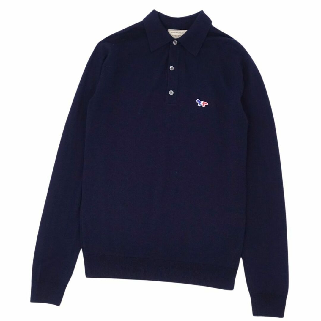 KITSUNE - 美品 メゾンキツネ MAISON KITSUNE ニット シャツ KITSUNE - 美品 メゾンキツネ MAISON KITSUNE ニット シャツ