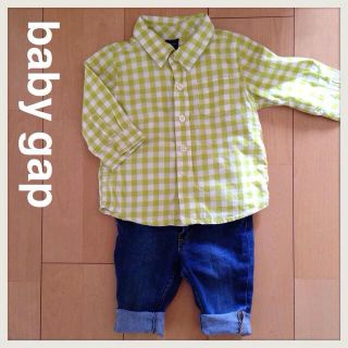 ベビーギャップ(babyGAP)のbaby gapギンガムチェック シャツ(その他)