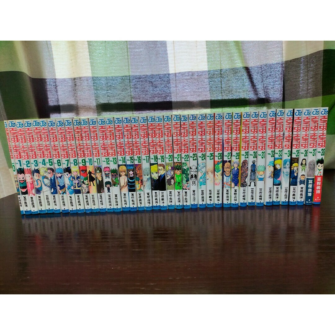 ハンターハンター 全巻 0巻~38巻 漫画 ハンターハンター 全巻 0巻~38巻 漫画