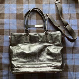 エルイーディーバイツ(L.E.D.BITES)の L.E.D. BITES本革2wayショルダーバッグ黒色良品税込29,700円(ビジネスバッグ)