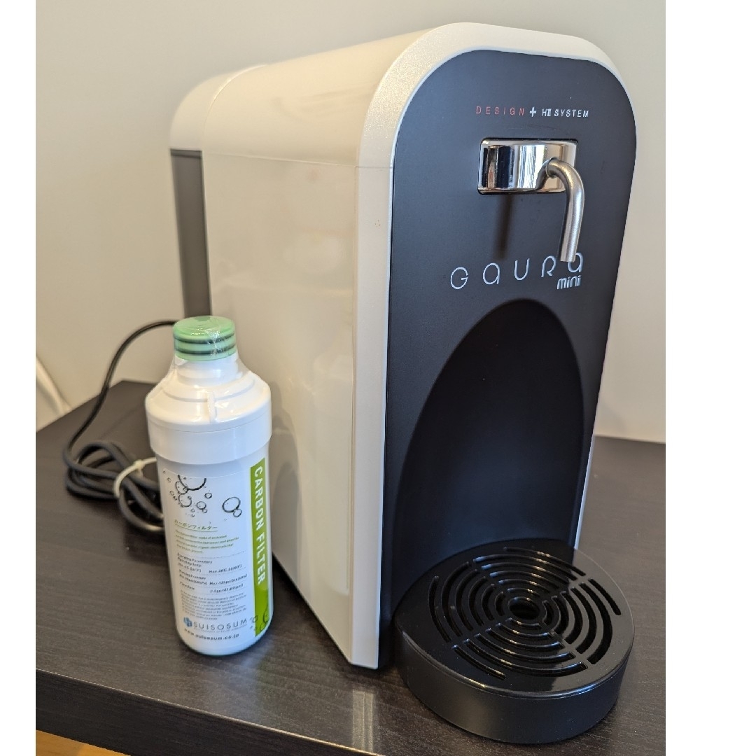 GAURA mini ガウラミニ 卓上水素水生成器 浄水器 ホワイト GAURA mini ガウラミニ 卓上水素水生成器 浄水器 ホワイト