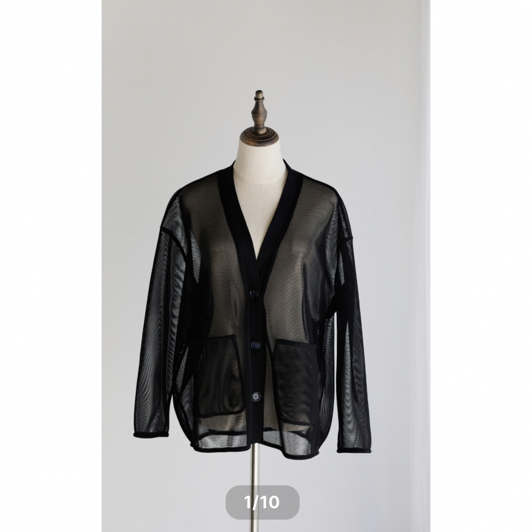 double mesh Cardigan pois 新品未使用 double mesh Cardigan pois 新品未使用