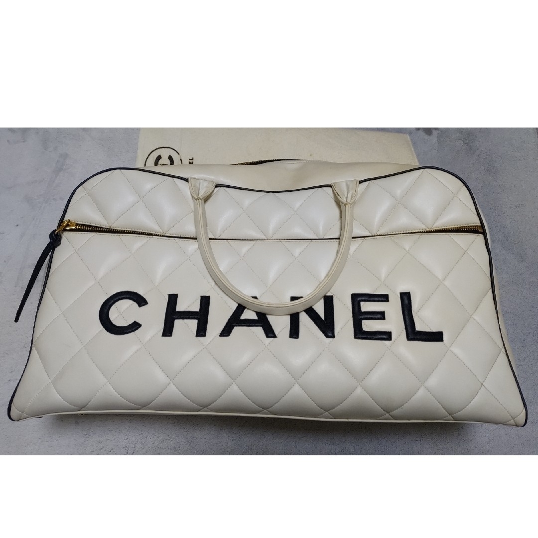 CHANEL - シャネル スポーツラインマトラッセロゴボストンバッグ CHANEL - シャネル スポーツラインマトラッセロゴボストンバッグ