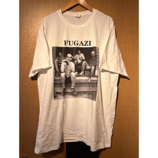Fugazi フガジ tシャツ minor threat イアンマッケイ XLの通販 Fugazi フガジ tシャツ minor threat イアンマッケイ XLの通販
