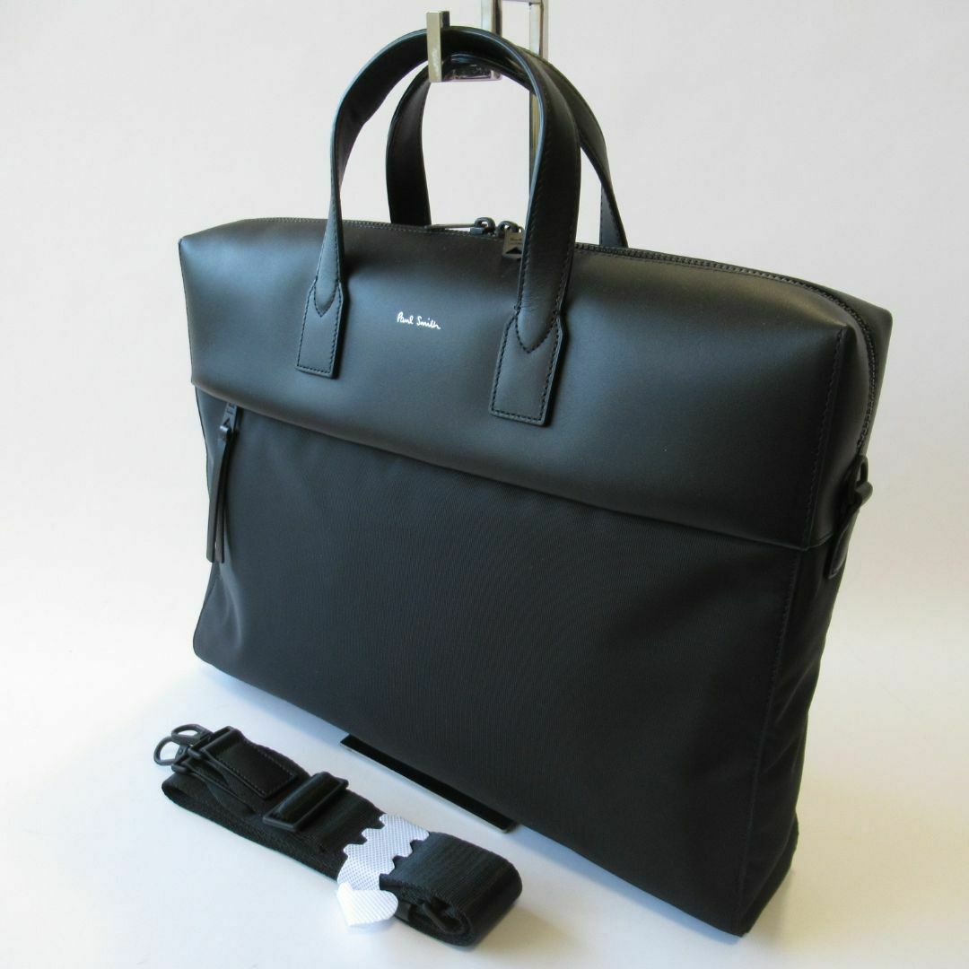 Paul Smith - ポールスミス新品ブラック 2WAYビジネスバッグ Paul Smith - ポールスミス新品ブラック 2WAYビジネスバッグ