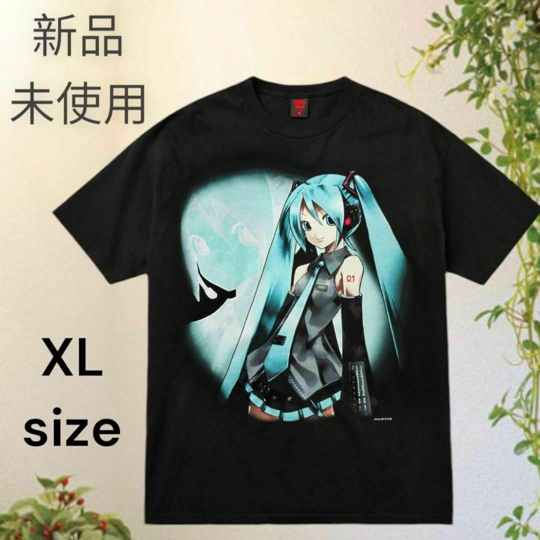 【新品未使用】 ギークスルールx初音ミク Tシャツ Vol.01 ＸＬ ブラック