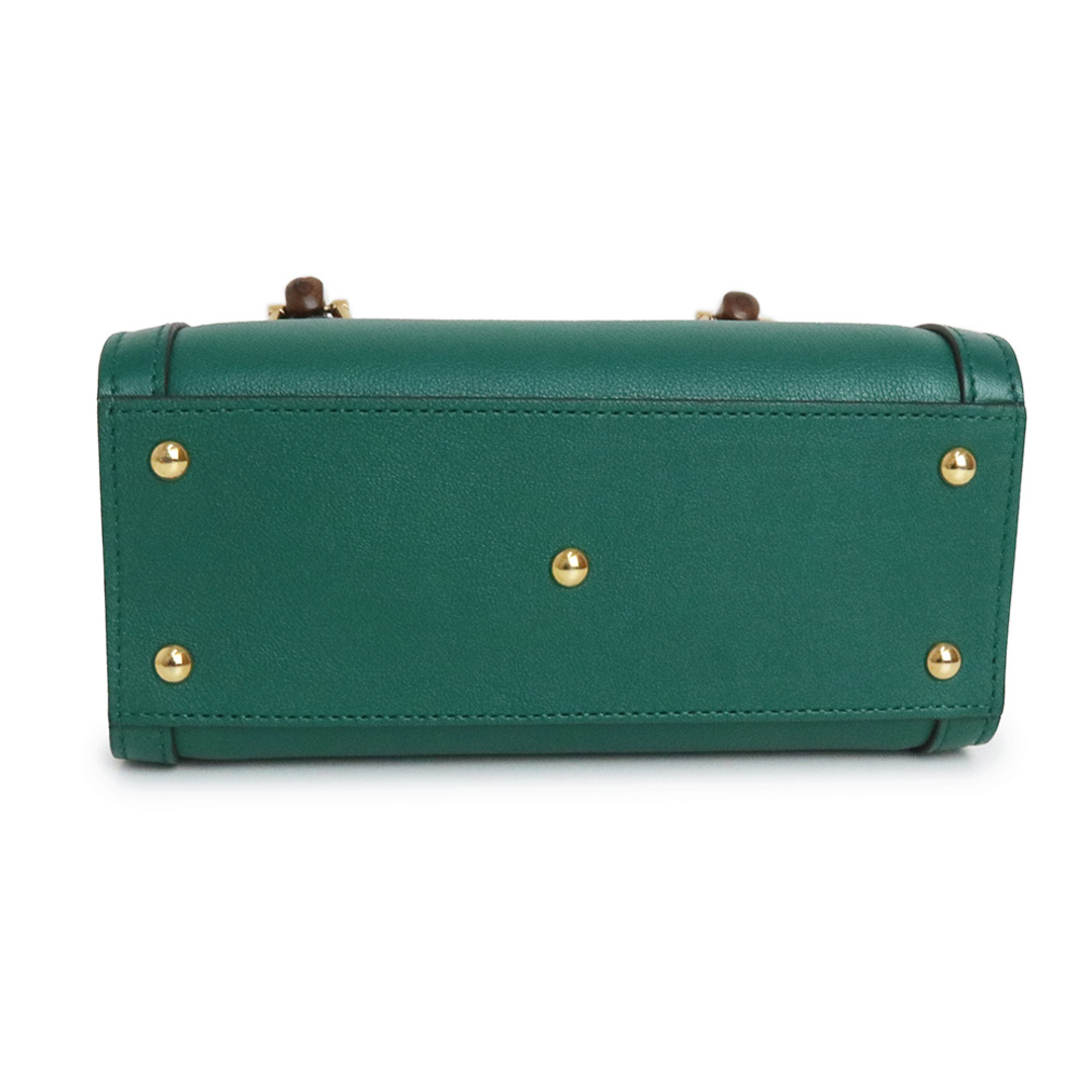 GUCCI - グッチ バンブー ダイアナ ミニ トート 2Way ショルダー GUCCI - グッチ バンブー ダイアナ ミニ トート 2Way ショルダー
