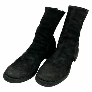 GUIDI - guidi フロントジップ デコルテ シューズ ダブルソール GUIDI - guidi フロントジップ デコルテ シューズ ダブルソール