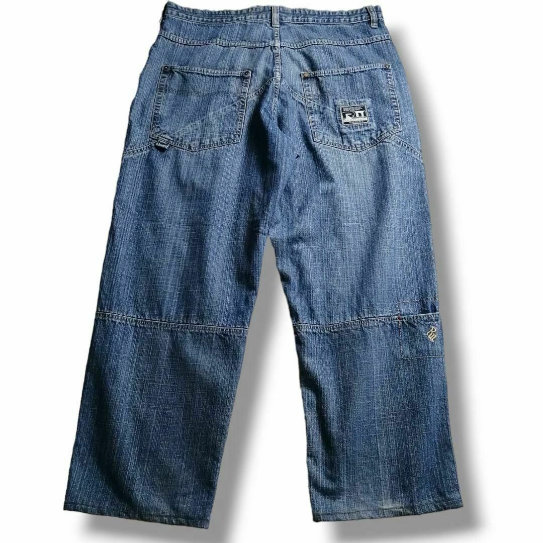 Rocawear - 90s ロカウェア バックロゴ 極太 バギーパンツ Rocawear - 90s ロカウェア バックロゴ 極太 バギーパンツ
