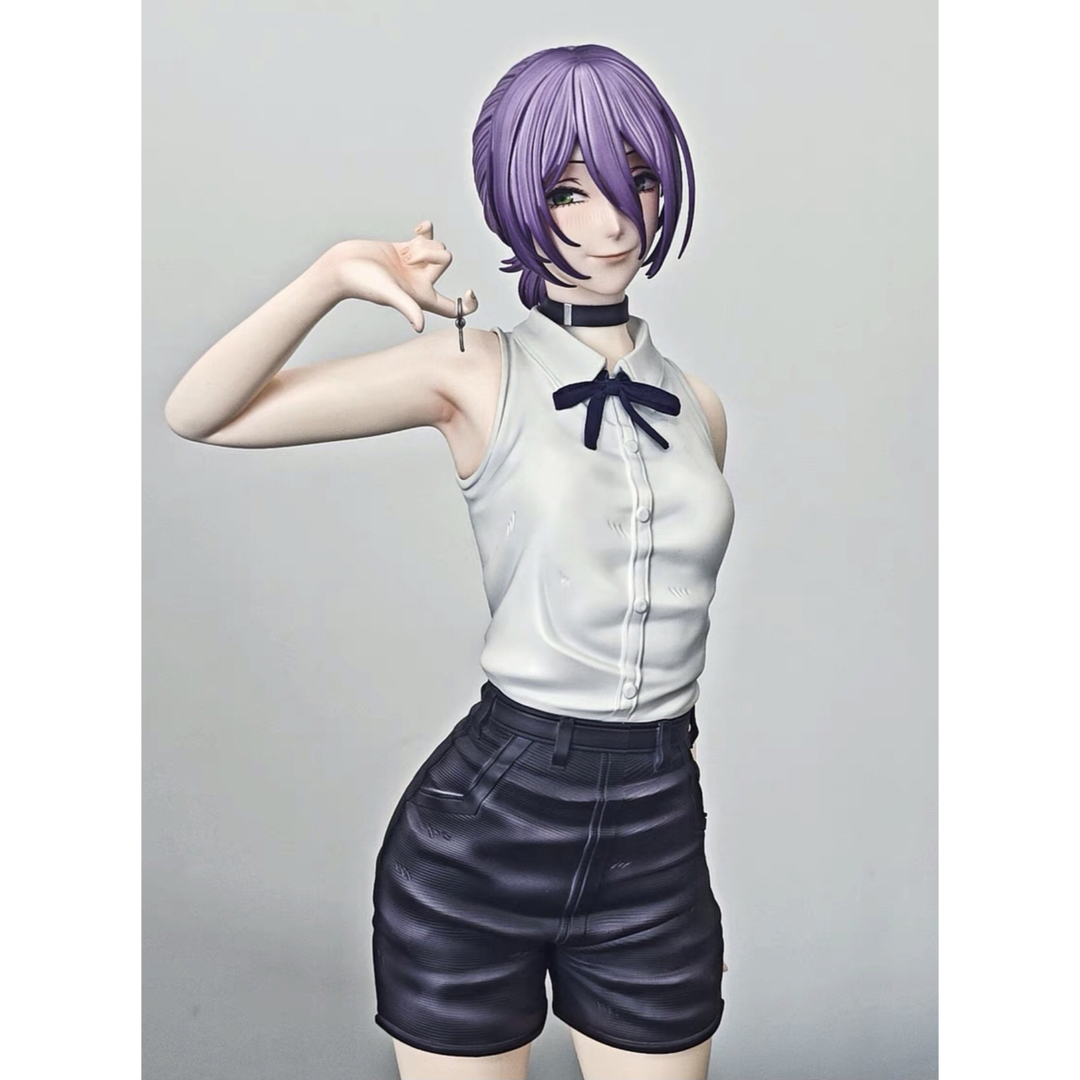 チェンソーマン レゼ フィギュア ガレージキット GK完成品 1/4の チェンソーマン レゼ フィギュア ガレージキット GK完成品 1/4の