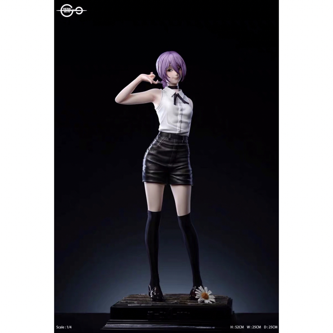 チェンソーマン レゼ フィギュア ガレージキット GK完成品 1/4の チェンソーマン レゼ フィギュア ガレージキット GK完成品 1/4の