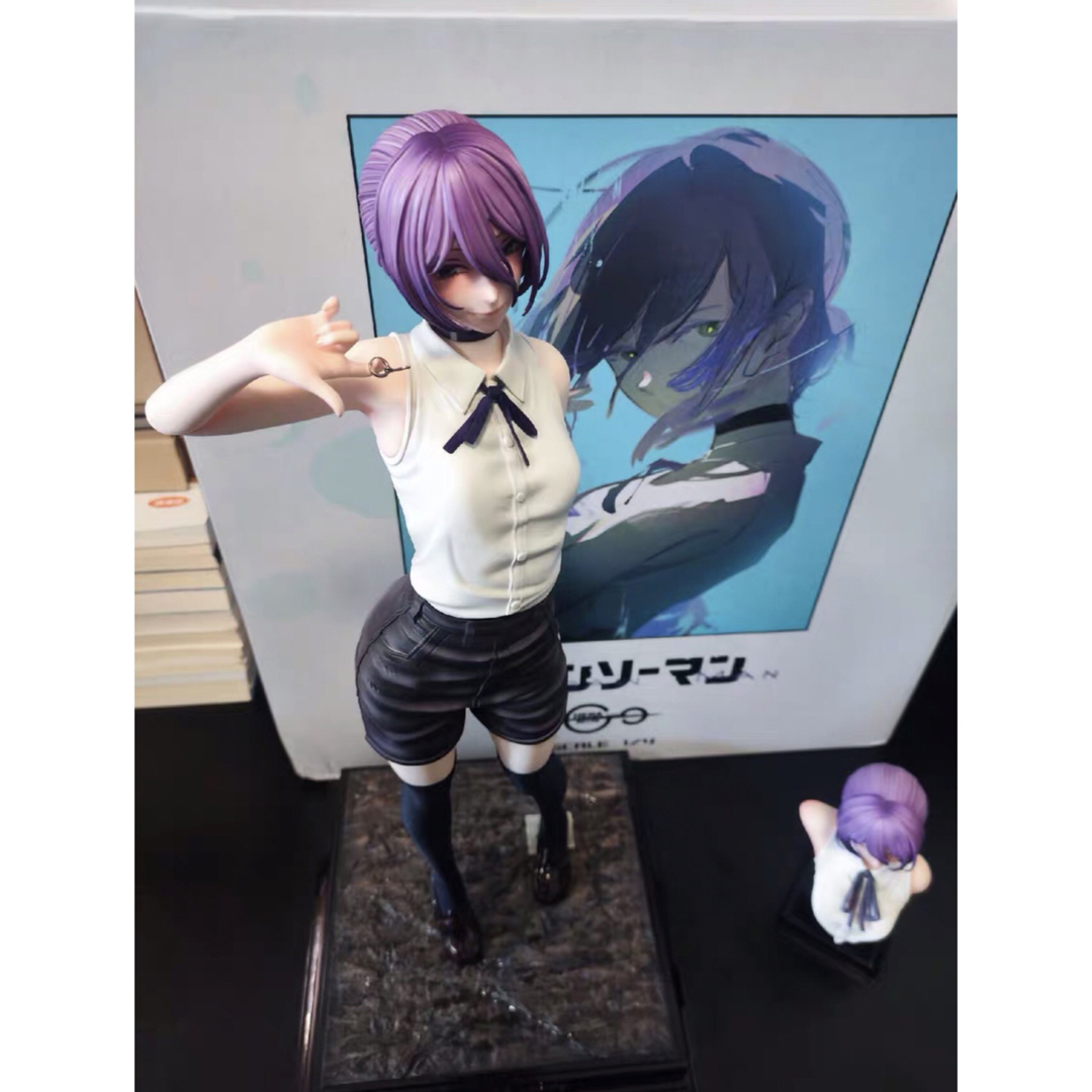 チェンソーマン レゼ フィギュア ガレージキット GK完成品 1/4の チェンソーマン レゼ フィギュア ガレージキット GK完成品 1/4の