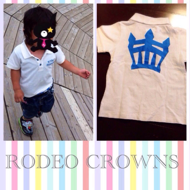 RODEO CROWNS(ロデオクラウンズ)のRODEO CROWNSキッズポロシャツ キッズ/ベビー/マタニティのキッズ服男の子用(90cm~)(その他)の商品写真