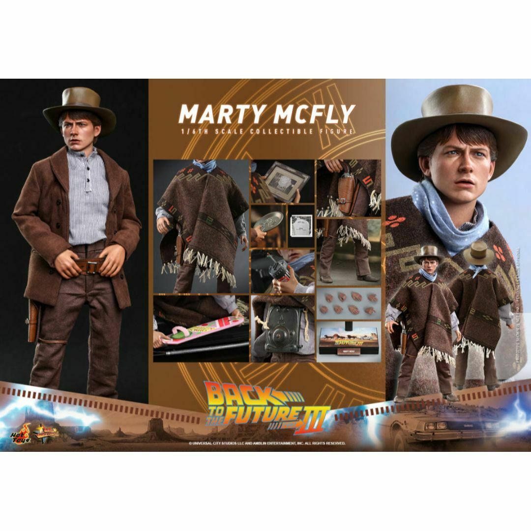 ホットトイズ 1/6 バック・トゥ・ザ・フューチャー PART3 ホットトイズ 1/6 バック・トゥ・ザ・フューチャー PART3