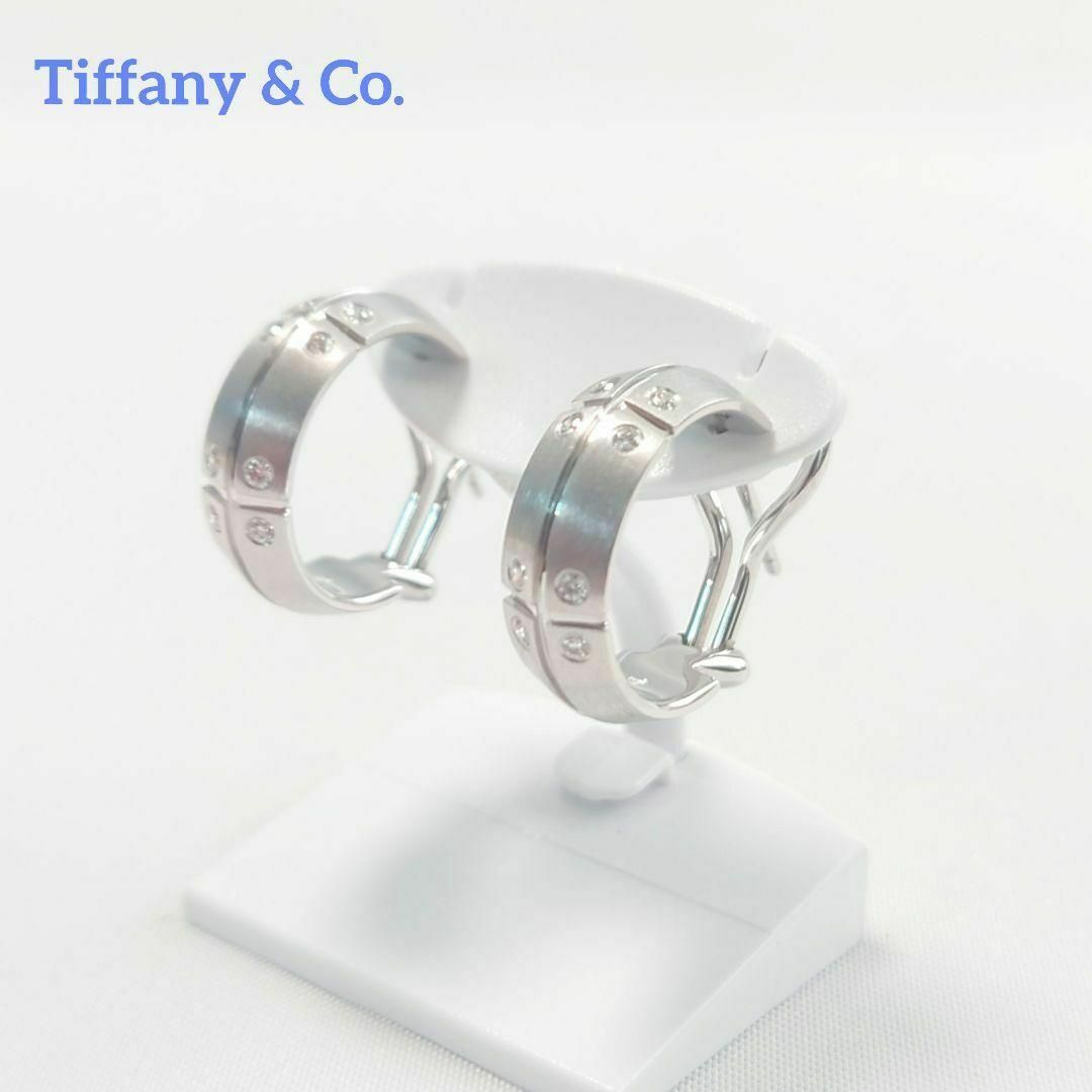 Tiffany & Co. - 【極美品】ティファニー K18WG ストリーメリカ Tiffany & Co. - 【極美品】ティファニー K18WG ストリーメリカ
