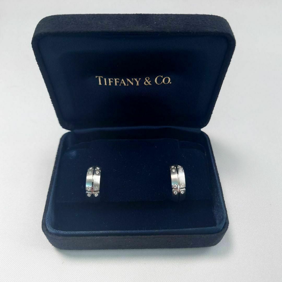 Tiffany & Co. - 【極美品】ティファニー K18WG ストリーメリカ Tiffany & Co. - 【極美品】ティファニー K18WG ストリーメリカ