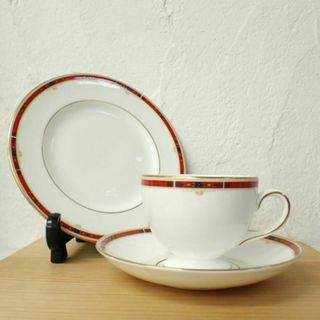 ウェッジウッド(WEDGWOOD)のウェッジウッド　コロラド　カップ＆ソーサー　プレート　トリオ　3点セット(グラス/カップ)