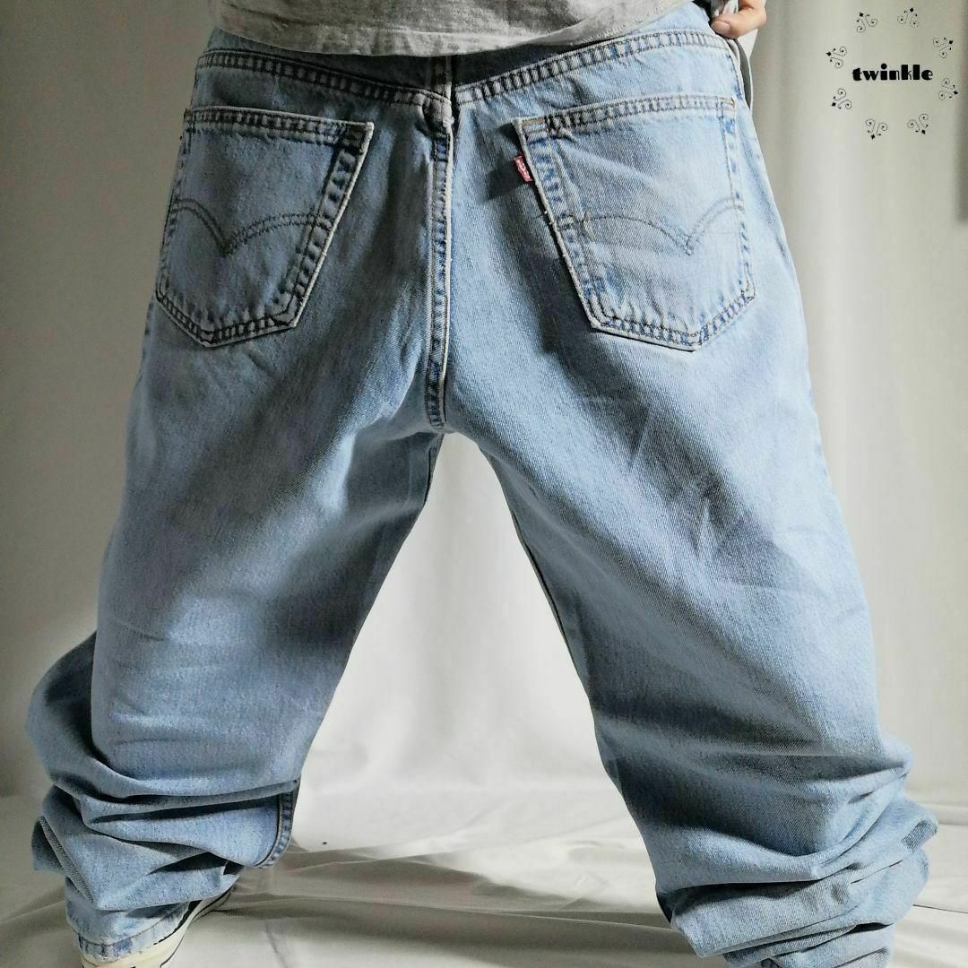 Levi's - 90sUSA製リーバイス560バギーライトブルーデニムW34L34 Levi's - 90sUSA製リーバイス560バギーライトブルーデニムW34L34