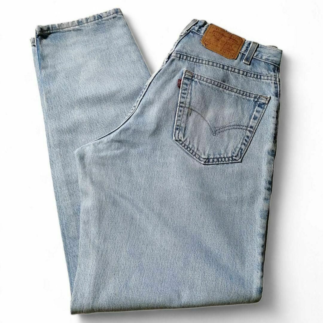 Levi's - 90sUSA製リーバイス560バギーライトブルーデニムW34L34 Levi's - 90sUSA製リーバイス560バギーライトブルーデニムW34L34