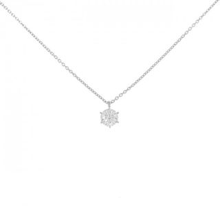 【リメイク】PT ダイヤモンド ネックレス 0.332CT F I1 EXT(ネックレス)