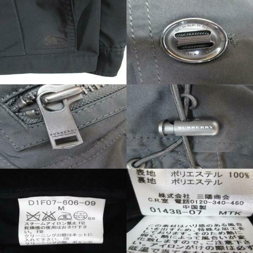 BURBERRY ミリタリージャケット 春夏秋 ブラックL ノバチェック BURBERRY ミリタリージャケット 春夏秋 ブラックL ノバチェック