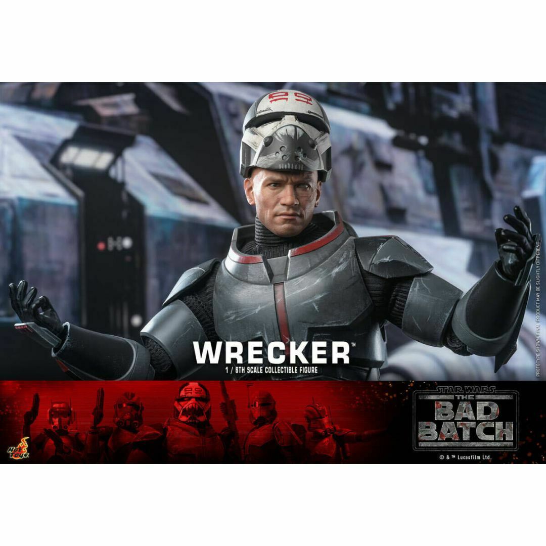 ホットトイズ 1/6 スター・ウォーズ バッド・バッチ レッカー ホットトイズ 1/6 スター・ウォーズ バッド・バッチ レッカー