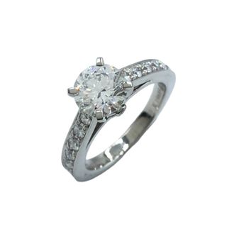 ブシュロン(BOUCHERON)の　ブシュロン BOUCHERON ビーラブドソリテールリング Pt950  ジュエリー(リング(指輪))