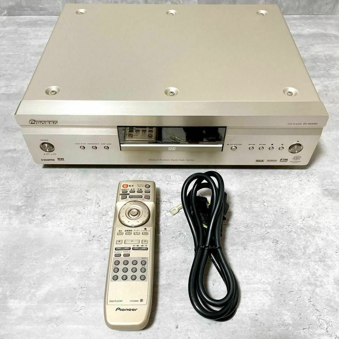 PIONEER - 美品 パイオニア DV-AX5AVi DVD SACDプレーヤー 純正 PIONEER - 美品 パイオニア DV-AX5AVi DVD SACDプレーヤー 純正