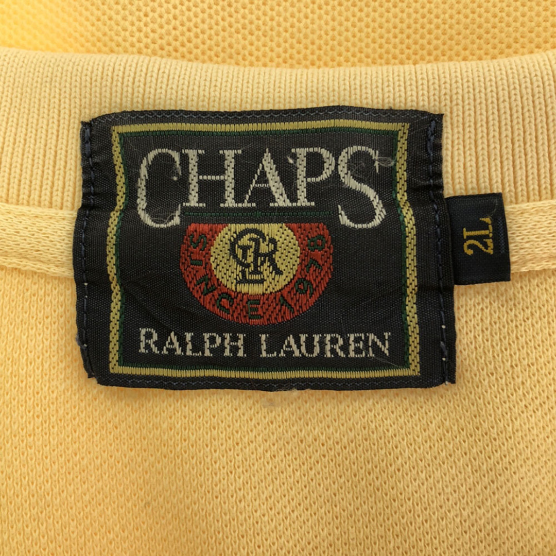 CHAPS - チャップスラルフローレン 80s ロゴ刺繍 長袖 CHAPS - チャップスラルフローレン 80s ロゴ刺繍 長袖