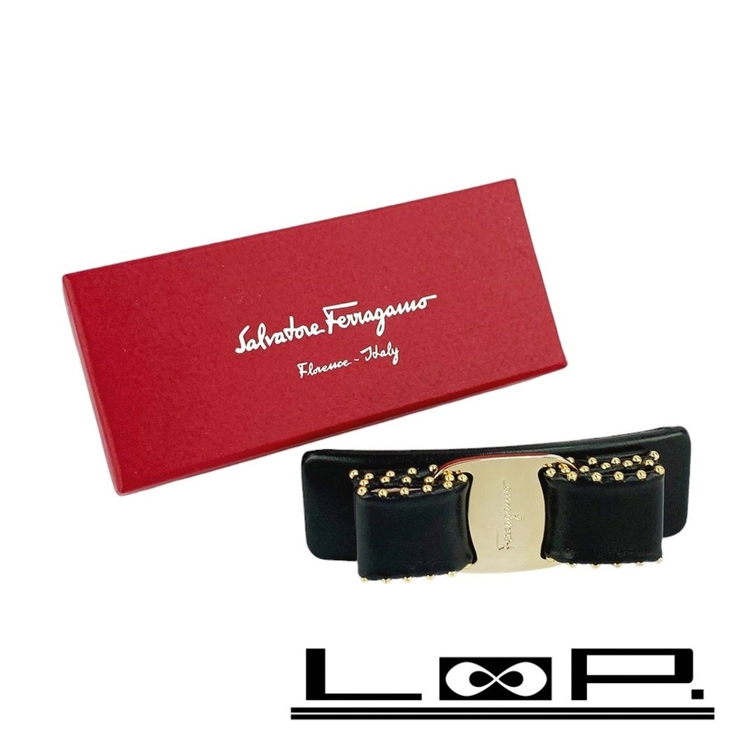 FERRAGAMO - □新同□ フェラガモ バレッタ ヘア アクセサリー FERRAGAMO - □新同□ フェラガモ バレッタ ヘア アクセサリー