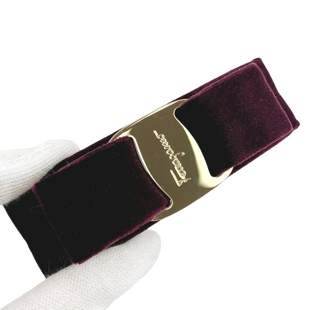 FERRAGAMO - □新同□ フェラガモ バレッタ ヘア アクセサリー FERRAGAMO - □新同□ フェラガモ バレッタ ヘア アクセサリー