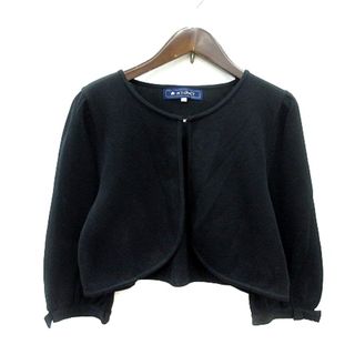 エムズグレイシー(M'S GRACY)のエムズグレイシー M'S GRACY カーディガン ニット 40 黒 ブラック(カーディガン)